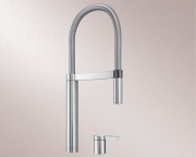 Blancoculina-S Duo Edelstahl seidenmatt Hochdruck, 519784