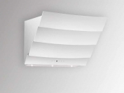 Silverline Kassiopeia Deluxe 90 cm KSW 910 W Edelstahl/Glas Wei� Kopffreihaube. Mit 5 Jahren Garantie!