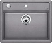 Blancodalago 6-F Silgranit PuraDur 2, fl�chenb�ndig, Farbe alumetallic, 514770