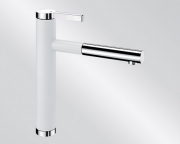 Blancolinee-S Silgranit-Look, Farbe silgranitwei�/chrom, 518441