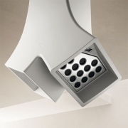 Elica Ye WH/A/66 Inselhaube weiss, PRF0098375. Mit 5 Jahren Garantie!