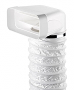 Naber COMPAIR F-URX 150 Umlenkst�ck 90� mit Flexschlauch, 1000 mm, 4043015