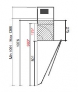 Falmec kurzer Schacht f�r Aria NRS� Wandhaube
