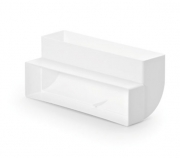 Naber COMPAIR T-RBV 1 System 125 Breitkanalrohrbogen, 4021044