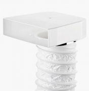 Naber COMPAIR T-URX 125 Umlenkst�ck 90� mit Flexschlauch, 500 mm, 4021025