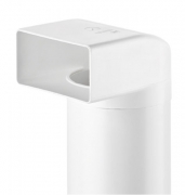 Naber COMPAIR N-UR 100 Umlenkst�ck 90� mit Rundrohr, 500 mm, 4011014