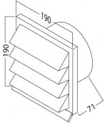 Naber COMPAIR K-Jal 100 Au�enjalousie, ziegelrot, 4011078