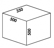 Naber Selectakit M�llex Oekonom 35/2/2, Abfallsystem Frontauszug, 8011055