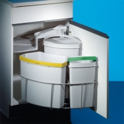 Naber Selectakit Cabbi 3, Abfallsystem Schwenktechnik, 8011171