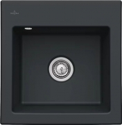 Villeroy & Boch Subway 50 S, Farbe S5 Ebony, Premiumline