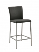 Naber Tablon Daimo 2K, Hocker, Gestell Edelstahl, Bezug schwarz, 3038131