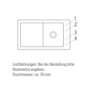 Villeroy & Boch Timeline 50, Farbe J0 Chromit, Premiumline