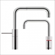 Quooker Nordic Square Twintaps, COMBI+ Plus, verchromt glnzend, 22+NSCHRTT