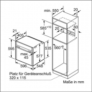 Neff BCR 5522 N / B55CR22N0, Einbaubackofen, CircoTherm, Slide&Hide, EEK: A+, mit 5 Jahren Garantie!