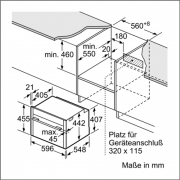 Neff CFS 1522 N / C15FS22N0, Compact-Einbaubackofen mit FullSteam, EEK: A+, mit 5 Jahren Garantie!