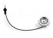 Naber Zugexzentergarnitur, Knopf rund Edelstahl, 1013051