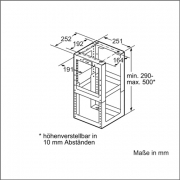Neff Montageturmverl�ngerung 500 mm  Z5920N0