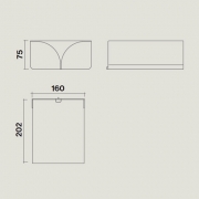 Falmec Umluftweiche Wand KACL.864
