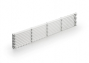 Naber Sockel-L�ftungsgitter 1, silber, 8033012