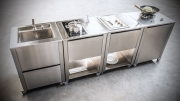 Jokodomus K�chenwagen, Auxilium, Corian wei�, 694502