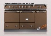 Lacanche Cluny 1400 D Classic, Kochstation, 140,5 cm, Farbe Kastanienbraun, mit 5 Jahren Garantie!
