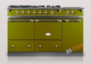 Lacanche Cluny 1400 D Classic, Kochstation, 140,5 cm, Farbe Olivgr�n, mit 5 Jahren Garantie!