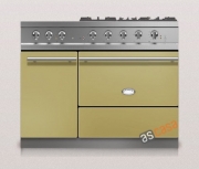 Lacanche Saulieu Modern, Kochstation, 110,5 cm, Farbe Solognegr�n, mit 5 Jahren Garantie!