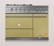 Lacanche Savigny Modern, Kochstation, 110,5 cm, Farbe Solognegr�n, mit 5 Jahren Garantie!