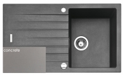 Naber Angola 100, Einbausp�le, granit concrete, 1106006