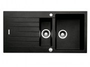 Naber Angola 150, Einbausp�le, granit nero, 1106011