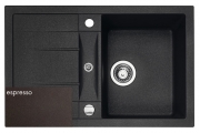 Naber Corto 780, Einbausp�le, granit espresso, 1106042