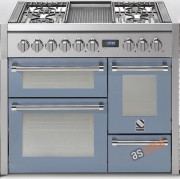 Steel Genesi 100, Rangecooker, 100 cm, Multifunktion, 3 �fen, Farbe Celeste, G10FFF-6LCE, mit 5 Jahren Garantie!