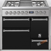 Steel Genesi 100, Rangecooker, 100 cm, Multifunktion, 3 �fen, Farbe Edelstahl, G10FFF-D-6WBA, mit 5 Jahren Garantie!