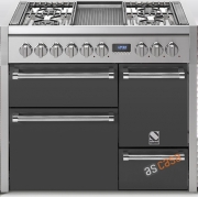 Steel Genesi 100, Rangecooker, 100 cm, Multifunktion, 3 �fen, Farbe Anthrazit, G10FFF-D-6LAN, mit 5 Jahren Garantie!