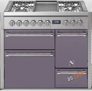 Steel Genesi 100, Rangecooker, 100 cm, Multifunktion, 3 �fen, Farbe Ametista, G10FFF-D-6LAA, mit 5 Jahren Garantie!