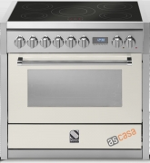 Steel Genesi 90, Rangecooker, 90 cm, Multifunktion, Farbe Nuvola, G9F-6WNA, mit 5 Jahren Garantie!