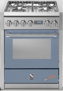 Steel Genesi 70, Rangecooker, 70 cm, Combisteam, Farbe Celeste, G7S-4CE, mit 5 Jahren Garantie!