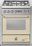 Steel Genesi 70, Rangecooker, 70 cm, Combisteam, Farbe Creme, G7S-4CR, mit 5 Jahren Garantie!