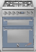 Steel Genesi 70, Rangecooker, 70 cm, Multifunktion, Farbe Celeste, G7FF-4ICE, mit 5 Jahren Garantie!