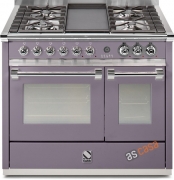 Steel Ascot 100, Rangecooker, 100 cm, Combisteam, Farbe Ametista, A10SF-4TAA , mit 5 Jahren Garantie!