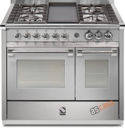 Steel Ascot 100, Rangecooker, 100 cm, Combisteam, Farbe Edelstahl, A10SF-6WSS , mit 5 Jahren Garantie!
