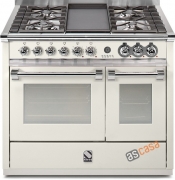 Steel Ascot 100, Rangecooker, 100 cm, Multifunktion, Farbe Nuvola, A10FF-4MNA , mit 5 Jahren Garantie!