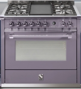 Steel Ascot 90, Rangecooker, 90 cm, Combisteam, Farbe Ametista, A9S-4TAA, mit 5 Jahren Garantie!