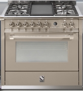 Steel Ascot 90, Rangecooker, 90 cm, Multifunktion, Farbe Sabbia, A9F-4MSA, mit 5 Jahren Garantie!