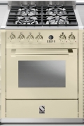 Steel Ascot 70, Rangecooker, 70 cm, Combisteam, Farbe Crema, A7F-4ICR, mit 5 Jahren Garantie!