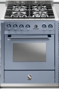 Steel Ascot 70, Rangecooker, 70 cm, Combisteam, Farbe Celeste, A7F-4ICE, mit 5 Jahren Garantie!