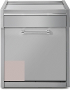 Steel Genesi 70, Arbeitstisch, 70 cm, Farbe Sabbia, G7S-PSA, mit 5 Jahren Garantie!