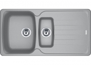 Franke Antea AZG 651 Einbausple Fragranit+, Farbe Steingrau, 114.0477.970, 10874