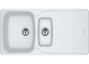 Franke Antea AZG 651 Einbausple Fragranit+, Farbe Glacier, 114.0477.969, 10913