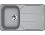 Franke Antea AZG 611-86 Einbausple Fragranit+, Farbe Steingrau, 114.0477.981, 10872